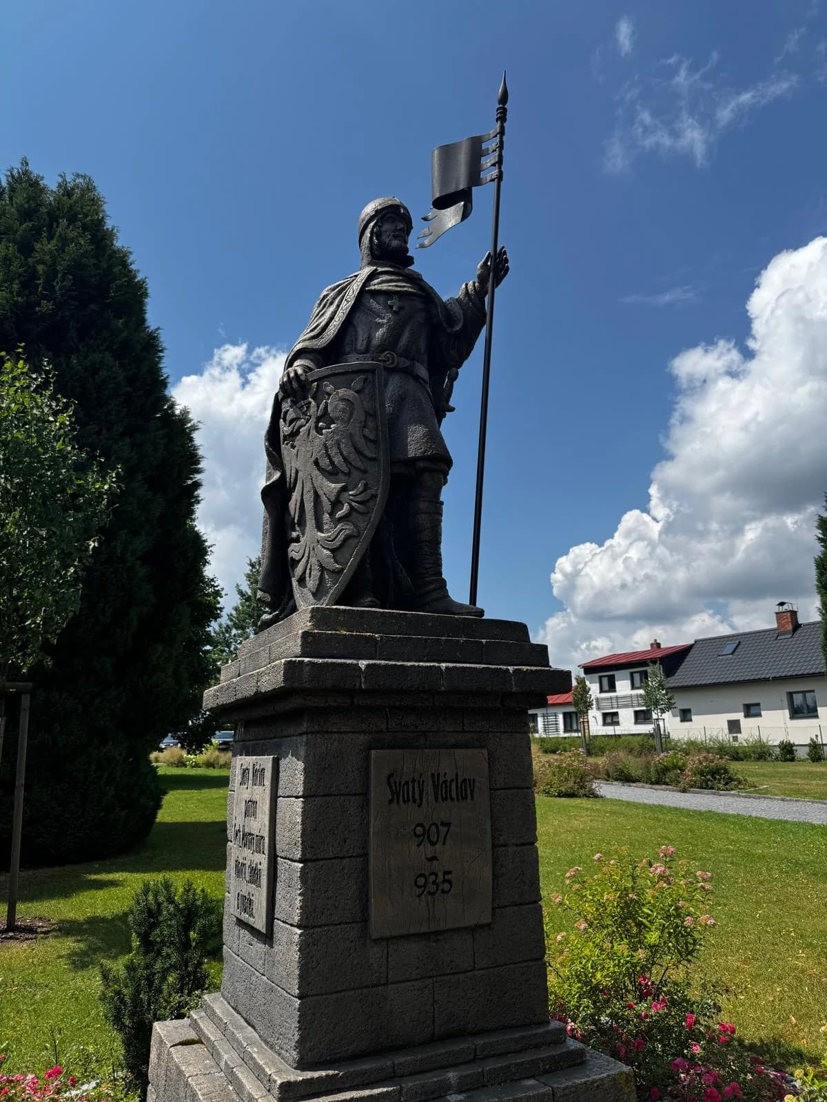 Svatý Václav — beton
